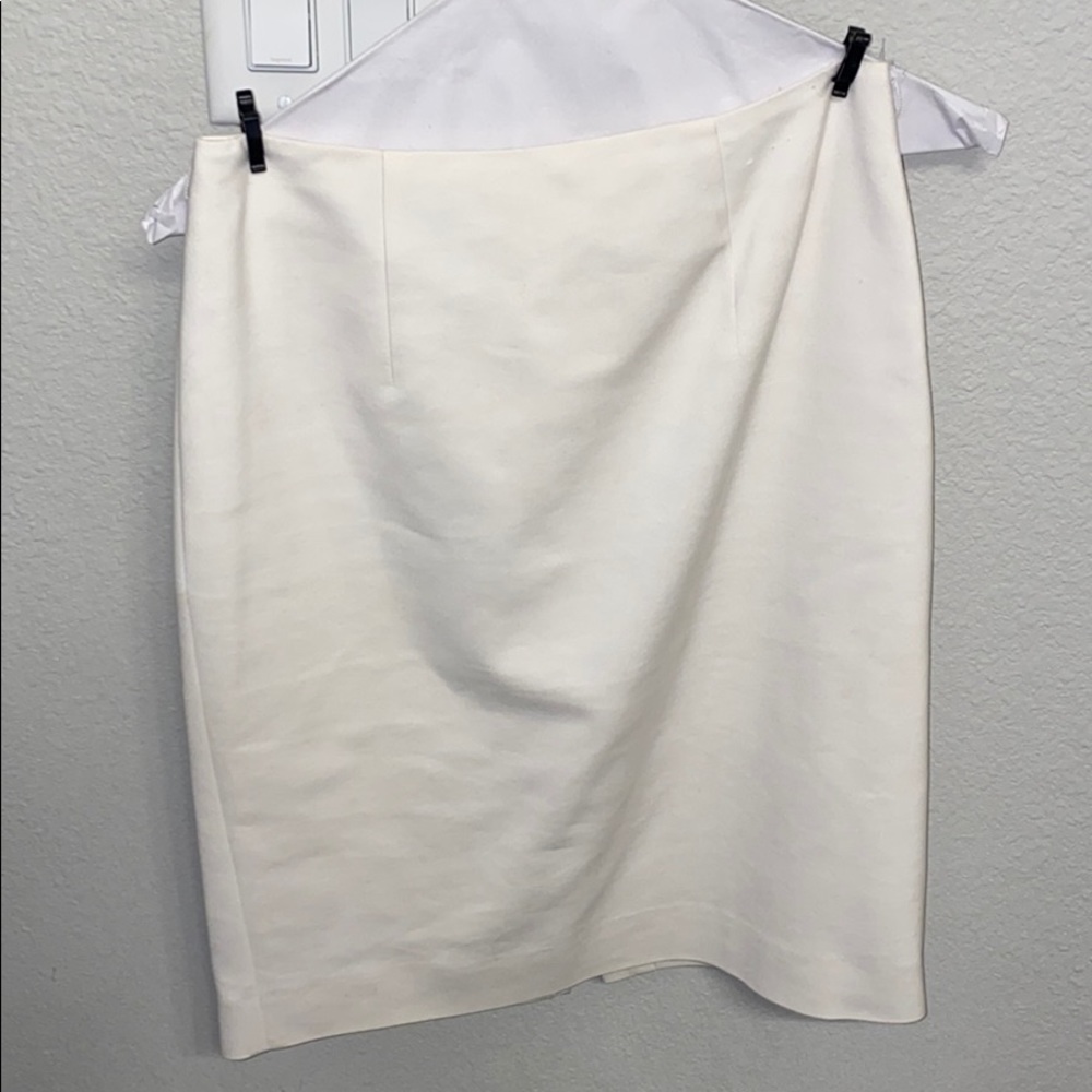 Antonio Melani white pencil skirt